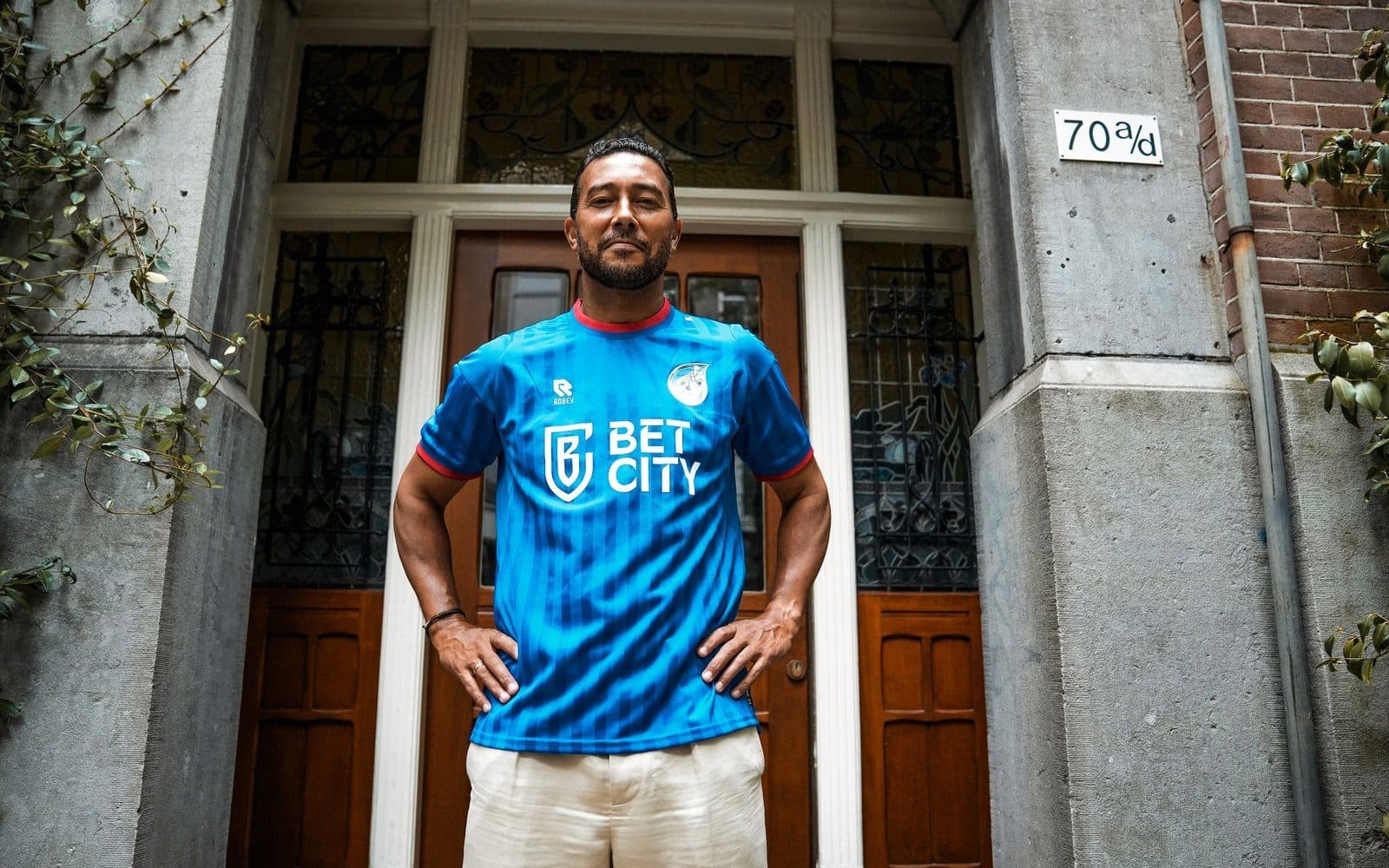 Supporter in het shirt