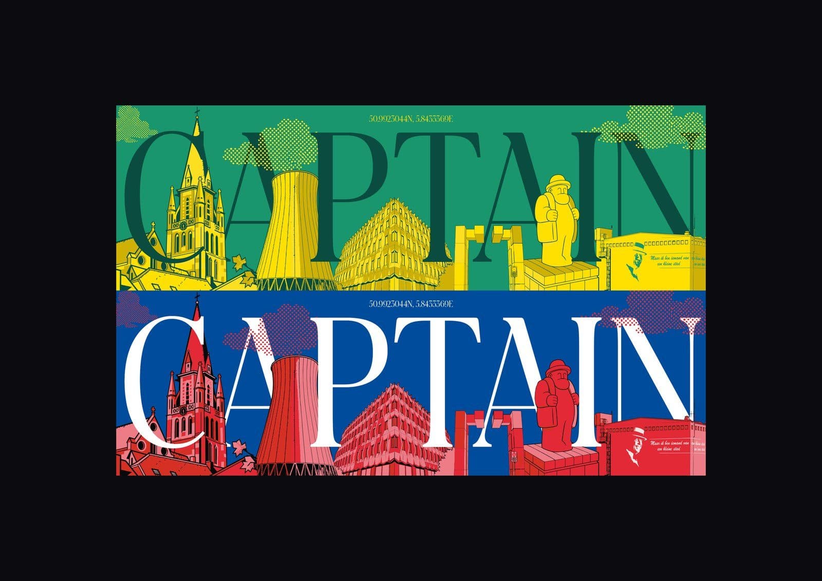 Captain armband — recolourable duotone