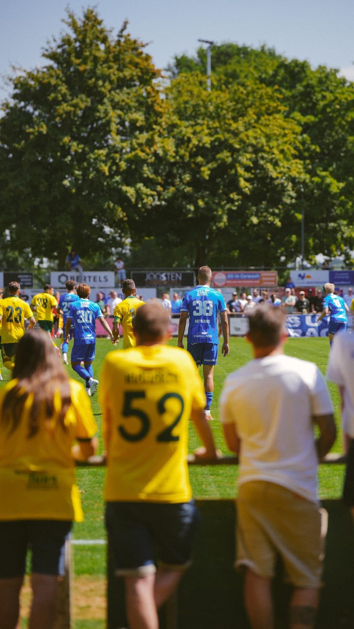 Matchday walkout